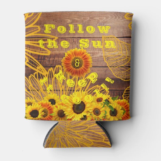 サンフラワーサン保サーザーカッコいい 缶クーラー (正面)