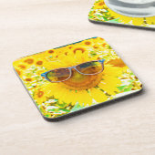 サンフラワーシェードシック コースター (左側)