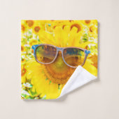 サンフラワーシェードシック バスタオルセット (ウォッシュタオル)