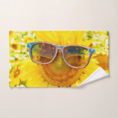 サンフラワーシェードシック バスタオルセット (ハンドタオル)