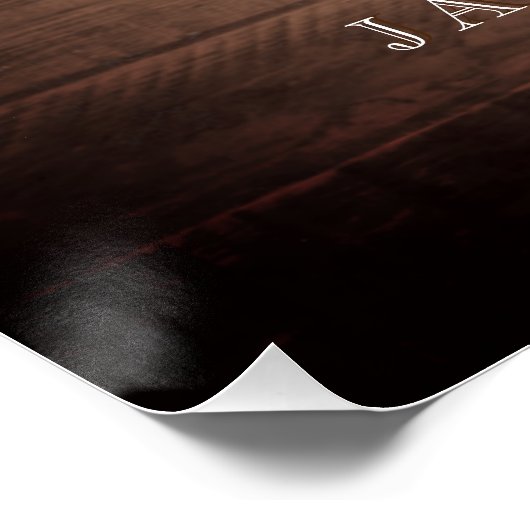 サンフラワージャールライトウェルカムウェディングレセプション ポスター (コーナー)