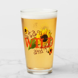 サンフラワーステイワイルドアンドフリー タンブラーグラス