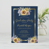 サンフラワースミレアフラワーズウッド卒業パーティー 招待状 (スタンド正面)