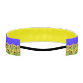 サンフラワーズアスレティックヘッドバンドウクライナ国旗の色 アスレチックヘッドバンド (裏面)