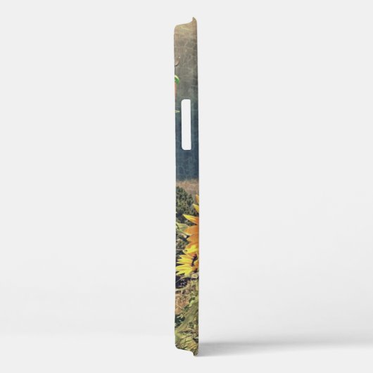 サンフラワーズアンダーストーミークラウド名前をカスタムする Case-Mate iPhoneケース (裏面 / 右)