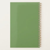 サンフラワーズイエローマザーオブブライドウェディングプランナー プランナー手帳 (裏面)