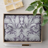 サンフラワーズウィリアムモリスパープルヴィンテージフローラ 薄葉紙 (ギフト)