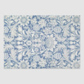 サンフラワーズウィリアムモリスパープルヴィンテージフローラ 薄葉紙 (正面)