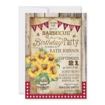 サンフラワーズウ素朴ッドギンガムチェック誕生日