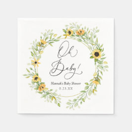 サンフラワーズオベビー スタンダードカクテルナプキン