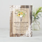 サンフラワーズカウスカルバーンウッド素朴ズ結婚 招待状 (スタンド正面)