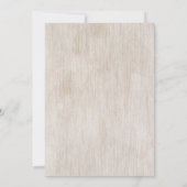 サンフラワーズカボンプキンス秋感謝祭ディナー 招待状 (裏面)