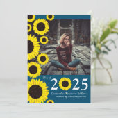 サンフラワーズカントリーブルー卒業のお知らせ 招待状 (スタンド正面)