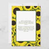 サンフラワーズカントリー写真卒業のお知らせ 招待状 (裏面)