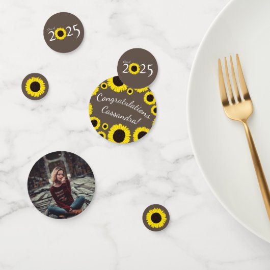 サンフラワーズカントリー卒業パーティー コンフェッティ (グループ)