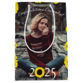 サンフラワーズカントリー卒業パーティー ミディアムペーパーバッグ (正面)