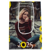 サンフラワーズカントリー卒業パーティー ミディアムペーパーバッグ (裏面)