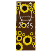 サンフラワーズカントリー卒業パーティー ワインギフトバッグ (裏面)