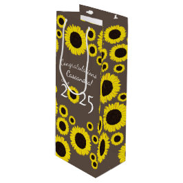 サンフラワーズカントリー卒業パーティー ワインギフトバッグ