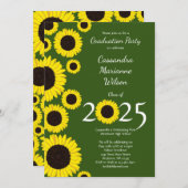 サンフラワーズカントリー卒業パーティー 招待状 (正面/裏面)