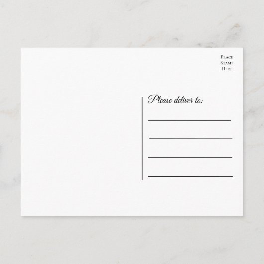 サンフラワーズカントリー結婚フローラの感謝 ポストカード (裏面)