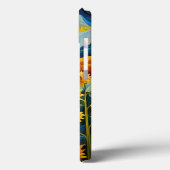 サンフラワーズサンライズ抽象芸術自然イラストレーション Case-Mate iPhoneケース (裏面 / 左)