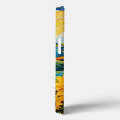 サンフラワーズサンライズ抽象芸術自然イラストレーション Case-Mate iPhoneケース (裏面 / 右)