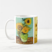 サンフラワーズスティルライフビンセント・ファンゴッホ コーヒーマグカップ (左)