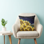 サンフラワーズハーベストフォークアート クッション (椅子)