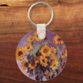 サンフラワーズバイクロードモネ キーホルダー (正面)