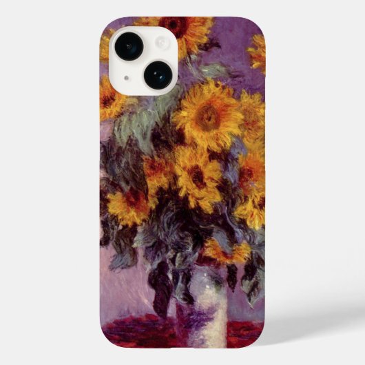 サンフラワーズバイクロードモネ Case-Mate iPhoneケース (裏面)