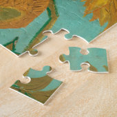 サンフラワーズバイビンセント・ヴァン・ゴッホ ジグソーパズル (側面)