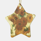 サンフラワーズバイヴァンゴッホ セラミックオーナメント (左)