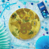 サンフラワーズバイヴィンセントヴァンゴッホ ペーパープレート (パーティー)