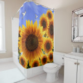 サンフラワーズバードシャワー シャワーカーテン (インサイチュ)