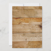 サンフラワーズバーンウッドウェスタン100誕生日 招待状 (裏面)