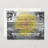 サンフラワーズバーンウッドコレクションザデイト 案内ポストカード (正面/裏面)