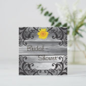 サンフラワーズバーンウッドコレクションブライダルシャワー 招待状 (スタンド正面)