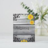 サンフラワーズバーンウッドコレクション婚約アヌン 案内状 (スタンド正面)