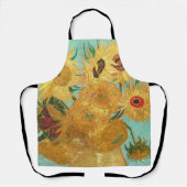 サンフラワーズビンセント・ヴァンゴッホ エプロン (正面)
