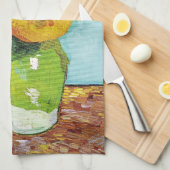 サンフラワーズビンセント・ヴァンゴッホ キッチンタオル (四つ折り)