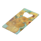 サンフラワーズビンセント・ヴァンゴッホ クレジットカード栓抜き (裏面アングル)