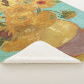 サンフラワーズビンセント・ヴァンゴッホ シェルパブランケット (3/4)