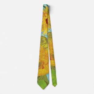 サンフラワーズビンセント・ヴァンゴッホ ネクタイ