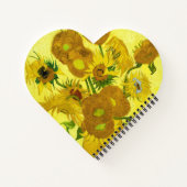 サンフラワーズビンセント・ヴァンゴッホ ノートブック (裏面)