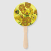 サンフラワーズビンセント・ヴァンゴッホ ハンドファン (裏面)