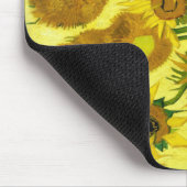 サンフラワーズビンセント・ヴァンゴッホ マウスパッド (コーナー)