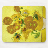 サンフラワーズビンセント・ヴァンゴッホ マウスパッド (正面)