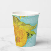 サンフラワーズビンセント・ヴァンゴッホ 紙コップ (裏面)