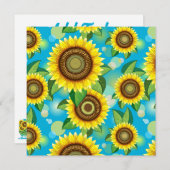 サンフラワーズブライトサマー自然フローラ (正面/裏面)